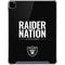 NFL Las Vegas Raiders Team Motto iPad Pro 12.9in (2020) Clear Case
