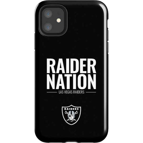 NFL Las Vegas Raiders Team Motto iPhone 11 Impact Case