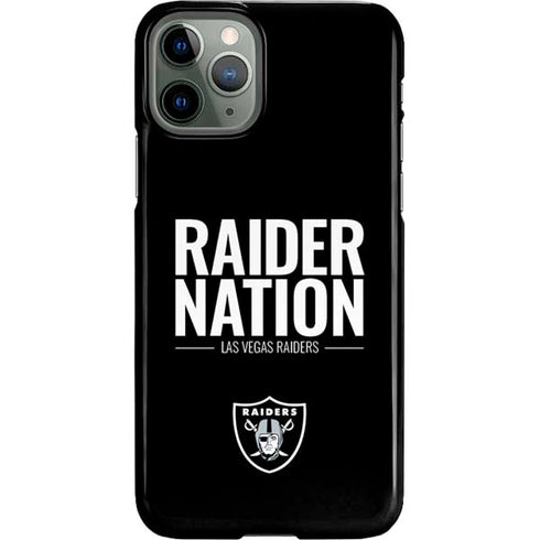 NFL Las Vegas Raiders Team Motto iPhone 11 Pro Lite Case