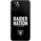 NFL Las Vegas Raiders Team Motto iPhone 11 Pro Skin