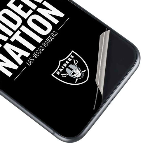 NFL Las Vegas Raiders Team Motto iPhone 11 Skin