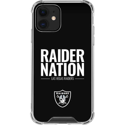 NFL Las Vegas Raiders Team Motto iPhone 12 Clear Case