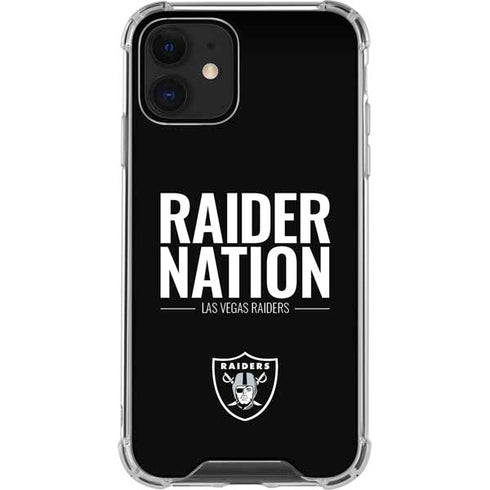 NFL Las Vegas Raiders Team Motto iPhone 12 Mini Clear Case