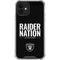 NFL Las Vegas Raiders Team Motto iPhone 12 Mini Clear Case