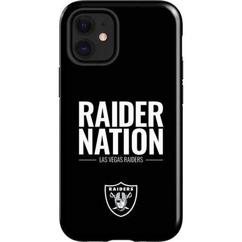NFL Las Vegas Raiders Team Motto iPhone 12 Mini Impact Case