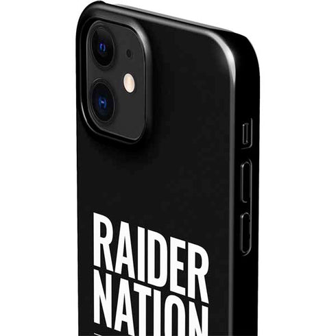 NFL Las Vegas Raiders Team Motto iPhone 12 Mini Lite Case