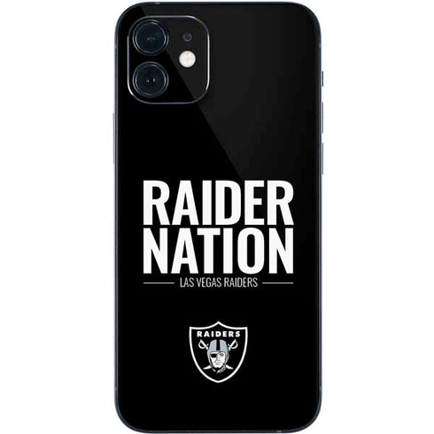 NFL Las Vegas Raiders Team Motto iPhone 12 Mini Skin