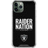 NFL Las Vegas Raiders Team Motto iPhone 12 Pro Clear Case