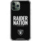 NFL Las Vegas Raiders Team Motto iPhone 12 Pro Max Clear Case