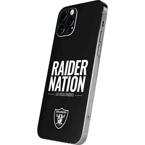 NFL Las Vegas Raiders Team Motto iPhone 12 Pro Max Skin