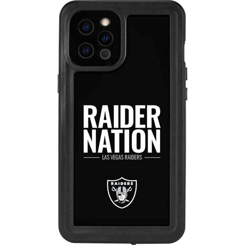 NFL Las Vegas Raiders Team Motto iPhone 12 Pro Max Waterproof Case