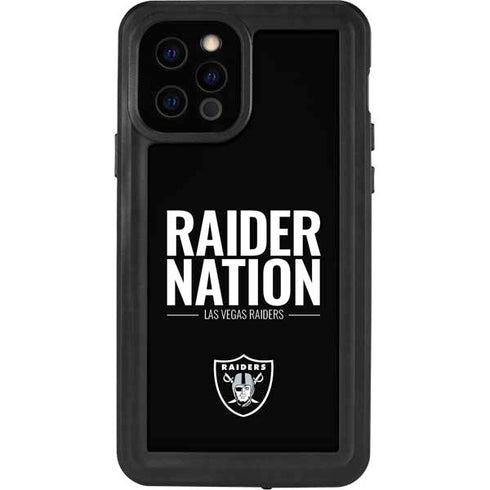 NFL Las Vegas Raiders Team Motto iPhone 12 Pro Waterproof Case