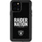 NFL Las Vegas Raiders Team Motto iPhone 12 Pro Waterproof Case