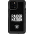 NFL Las Vegas Raiders Team Motto iPhone 12 Pro Waterproof Case