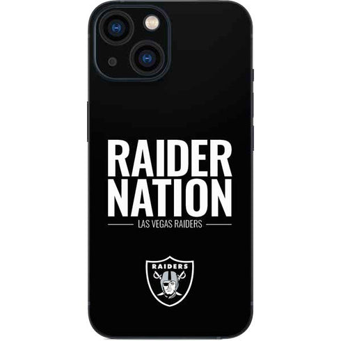 NFL Las Vegas Raiders Team Motto iPhone 13 Mini Skin