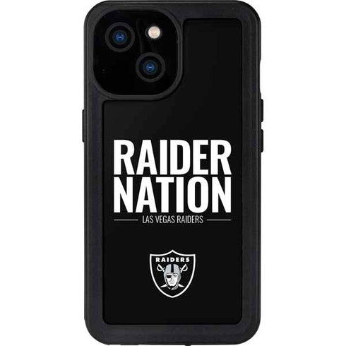 NFL Las Vegas Raiders Team Motto iPhone 13 Mini Waterproof Case