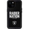 NFL Las Vegas Raiders Team Motto iPhone 13 Mini Waterproof Case