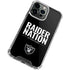 NFL Las Vegas Raiders Team Motto iPhone 13 Pro Clear Case