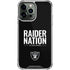 NFL Las Vegas Raiders Team Motto iPhone 13 Pro Max Clear Case