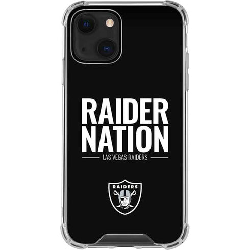 NFL Las Vegas Raiders Team Motto iPhone 14 Clear Case