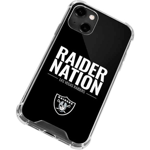 NFL Las Vegas Raiders Team Motto iPhone 14 Clear Case