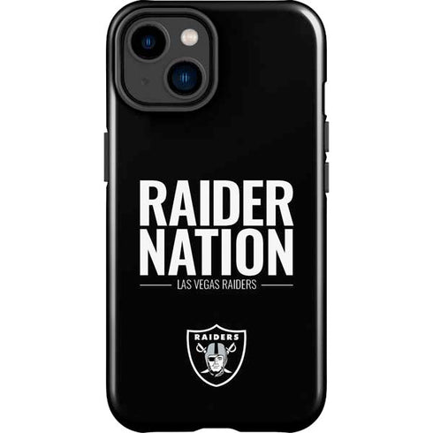 NFL Las Vegas Raiders Team Motto iPhone 15 Plus Impact Case
