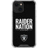 NFL Las Vegas Raiders Team Motto iPhone 14 Plus Clear Case