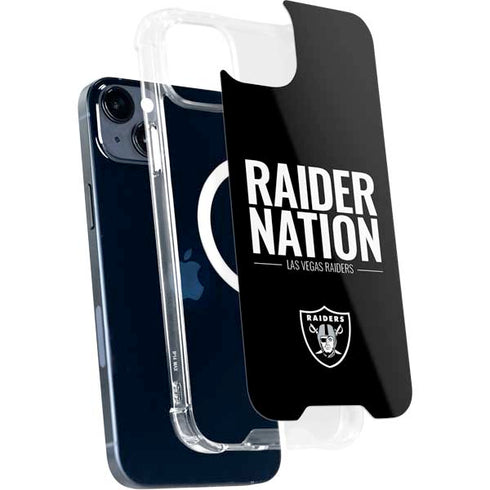 NFL Las Vegas Raiders Team Motto iPhone 15 Plus MagSafe Case