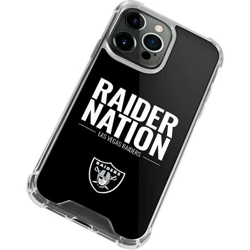 NFL Las Vegas Raiders Team Motto iPhone 14 Pro Clear Case