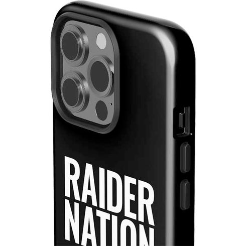 NFL Las Vegas Raiders Team Motto iPhone 14 Pro Impact Case