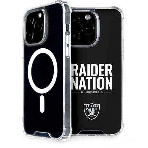 NFL Las Vegas Raiders Team Motto iPhone 14 Pro MagSafe Case