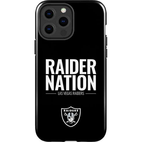 NFL Las Vegas Raiders Team Motto iPhone 15 Pro Max Impact Case