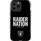 NFL Las Vegas Raiders Team Motto iPhone 15 Pro Max Impact Case