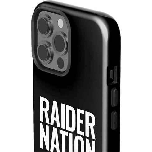 NFL Las Vegas Raiders Team Motto iPhone 15 Pro Max Impact Case
