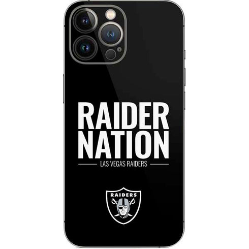 NFL Las Vegas Raiders Team Motto iPhone 14 Pro Max Skin