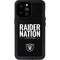 NFL Las Vegas Raiders Team Motto iPhone 14 Pro Max Waterproof Case