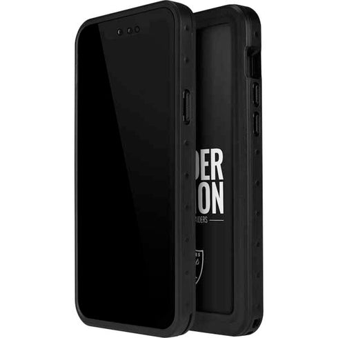 NFL Las Vegas Raiders Team Motto iPhone 14 Pro Max Waterproof Case