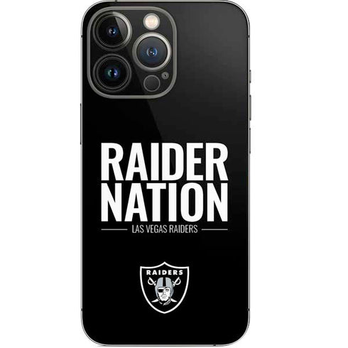 NFL Las Vegas Raiders Team Motto iPhone 14 Pro Skin