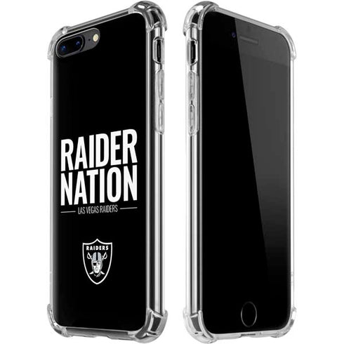 NFL Las Vegas Raiders Team Motto iPhone 7/8 Plus Clear Case