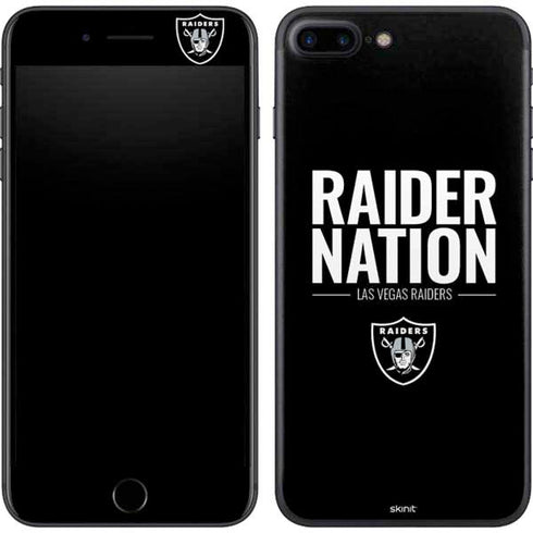 NFL Las Vegas Raiders Team Motto iPhone 7 Plus Skin