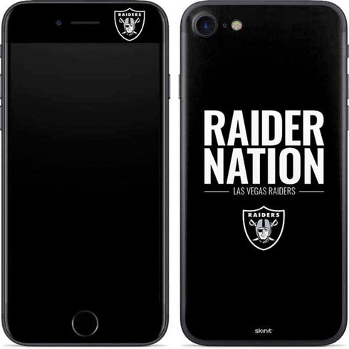 NFL Las Vegas Raiders Team Motto iPhone 8 Skin