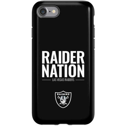NFL Las Vegas Raiders Team Motto iPhone SE (2nd & 3rd Gen) Pro Case