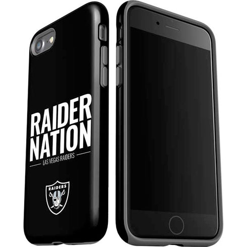 NFL Las Vegas Raiders Team Motto iPhone SE (2nd & 3rd Gen) Pro Case