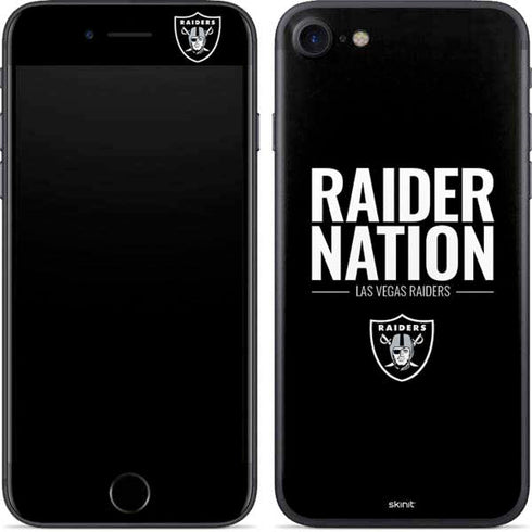NFL Las Vegas Raiders Team Motto iPhone SE (2nd & 3rd Gen) Skin