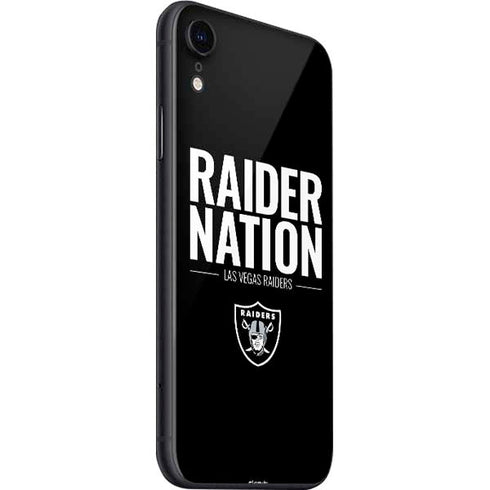 NFL Las Vegas Raiders Team Motto iPhone SE (2nd & 3rd Gen) Skin