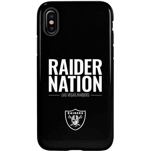 NFL Las Vegas Raiders Team Motto iPhone X Pro Case