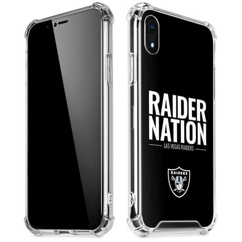 NFL Las Vegas Raiders Team Motto iPhone XR Clear Case