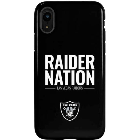 NFL Las Vegas Raiders Team Motto iPhone XR Pro Case