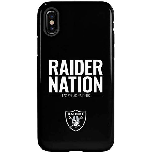 NFL Las Vegas Raiders Team Motto iPhone XS Pro Case