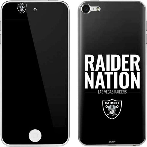 NFL Las Vegas Raiders Team Motto Apple iPod Skin